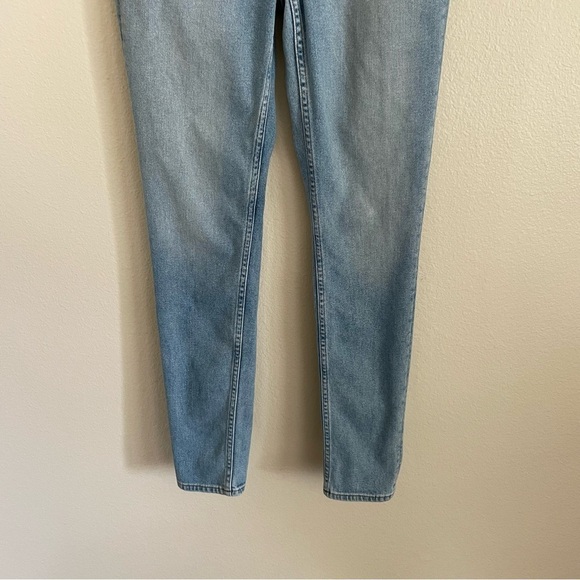 COTTON CITIZEN Women's High Rise Vintage Wash Denim Jeans Button Fly Size 29 - Picture 3 of 10